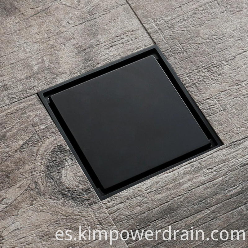 Brass Square Floor Drain Png